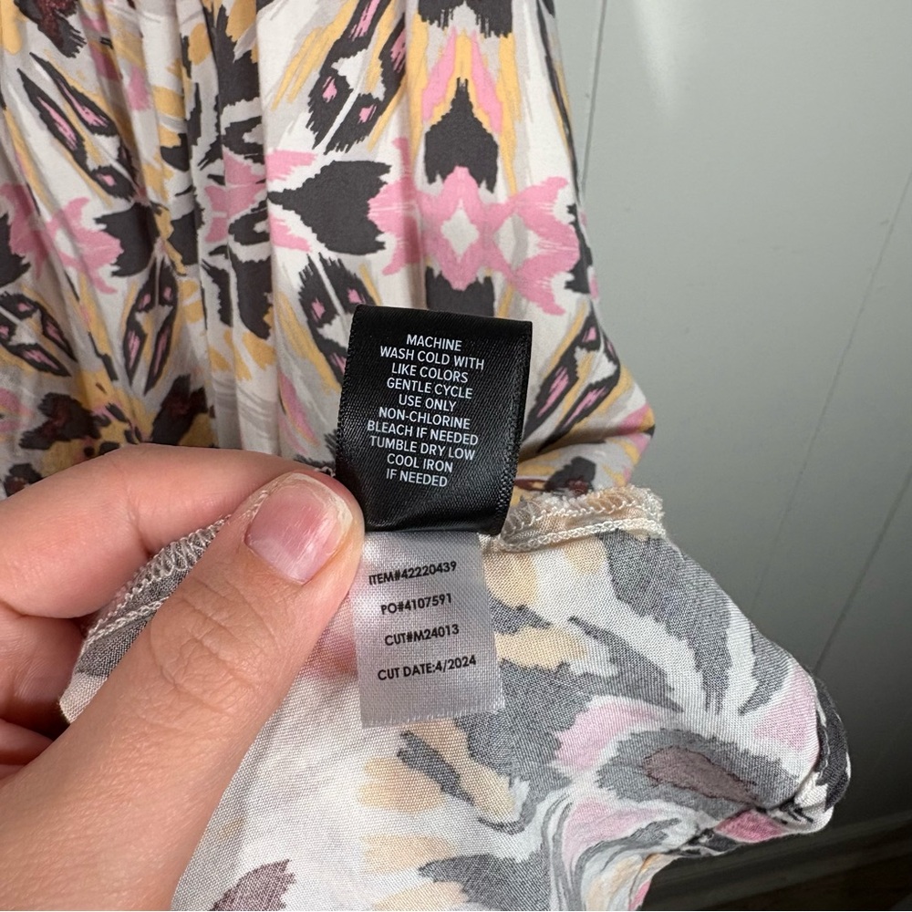 Torrid Geometric Aztec Pattern Midi Length Sundre… - image 4